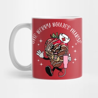 Valentines Day Nurse Berry Boujee Registered Student Nurse Mug